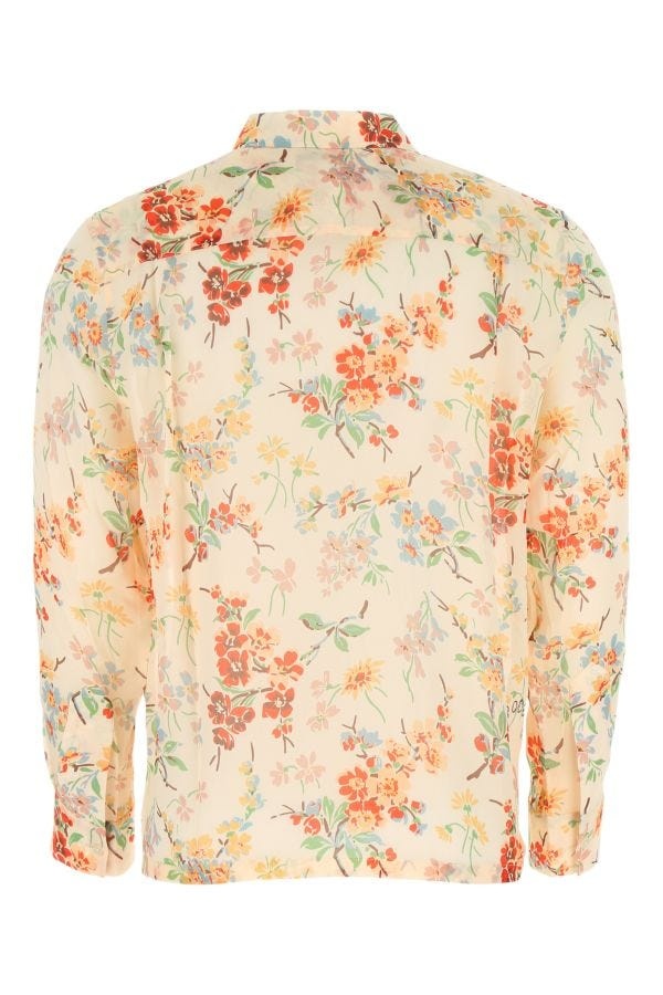 Printed crepe shirt - 2