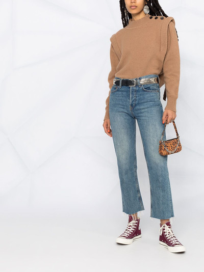 Isabel Marant Étoile buttoned shoulder jumper outlook