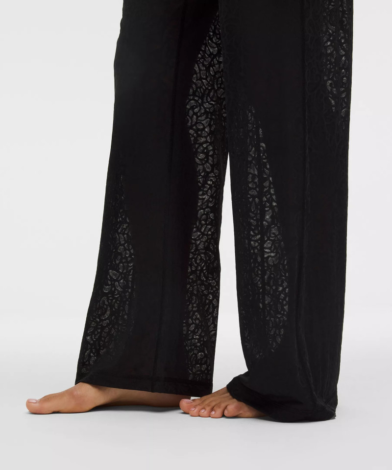 lululemon Paisley Lace Jacquard High-Rise Flared Pant outlook