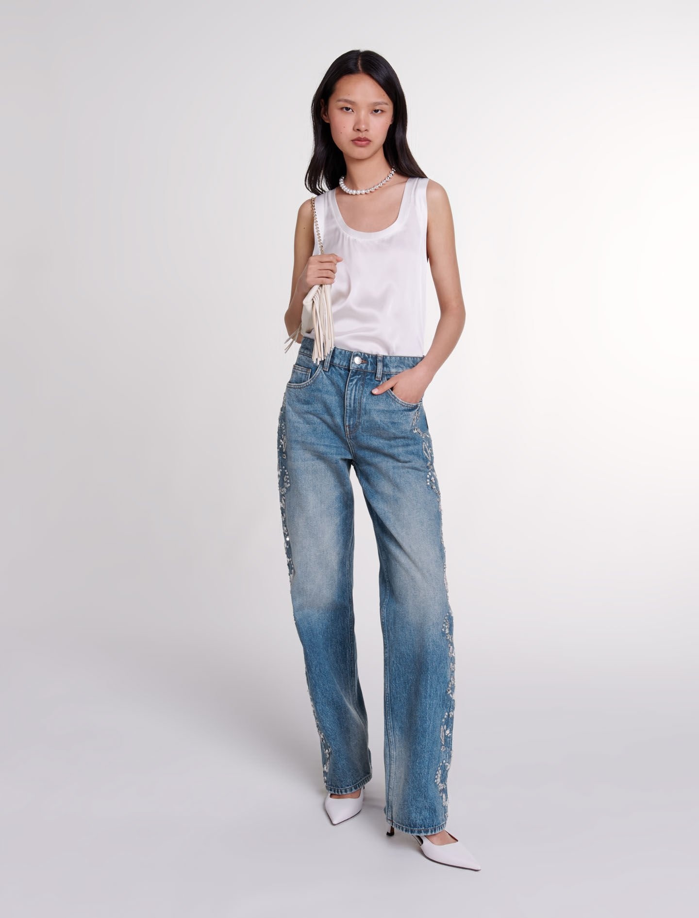 Silk tank top - 2