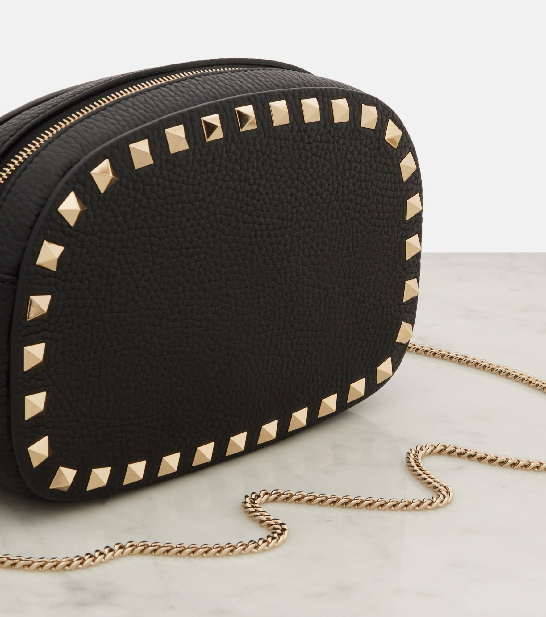 Rockstud Mini leather shoulder bag - 6