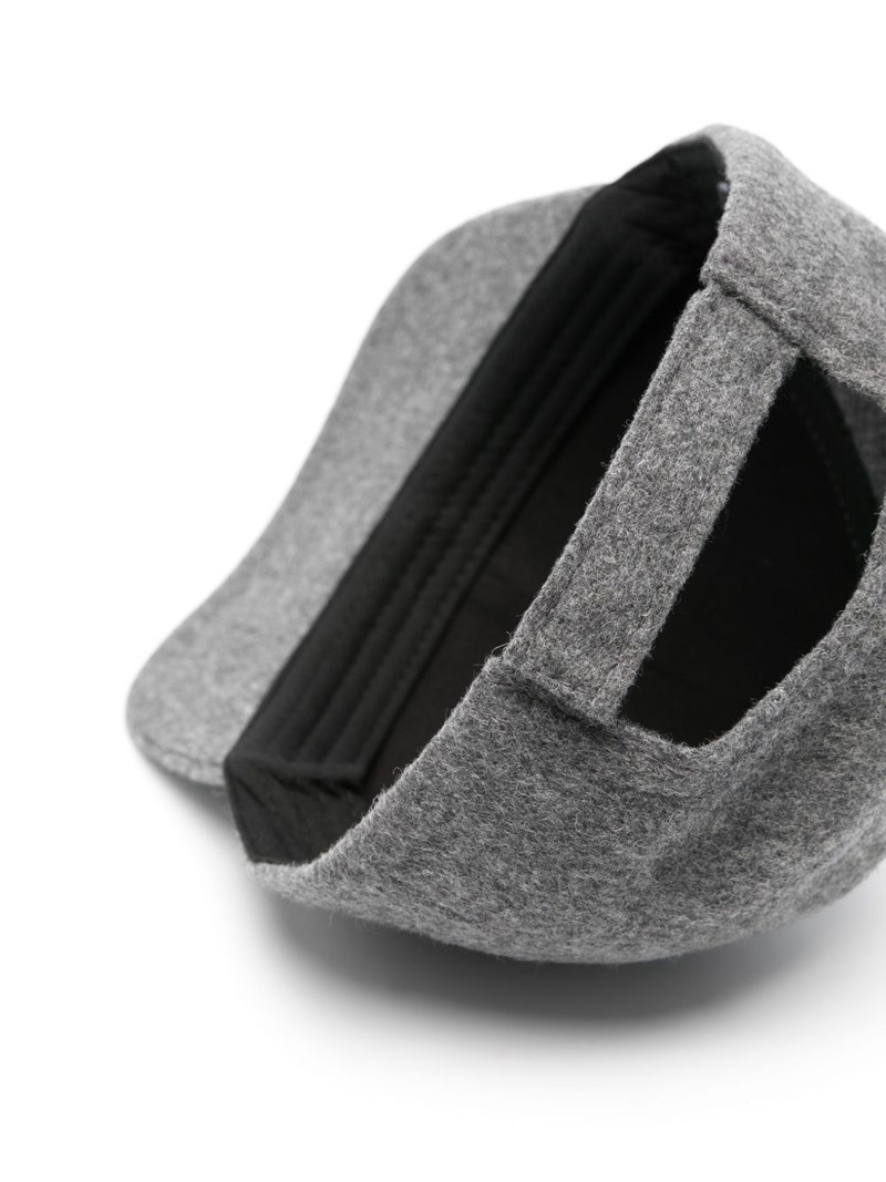 RUSLAN BAGINSKIY logo-embroidered felted cap outlook