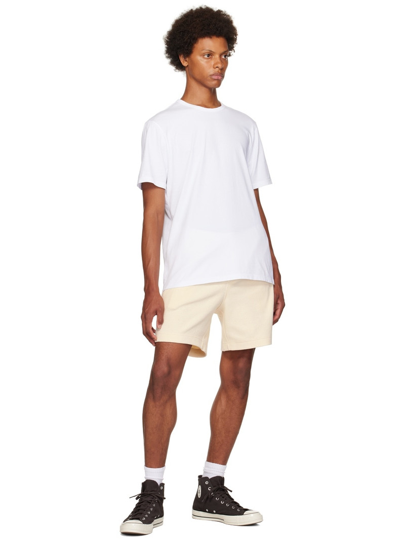 Vince Off-White Drawstring Shorts outlook
