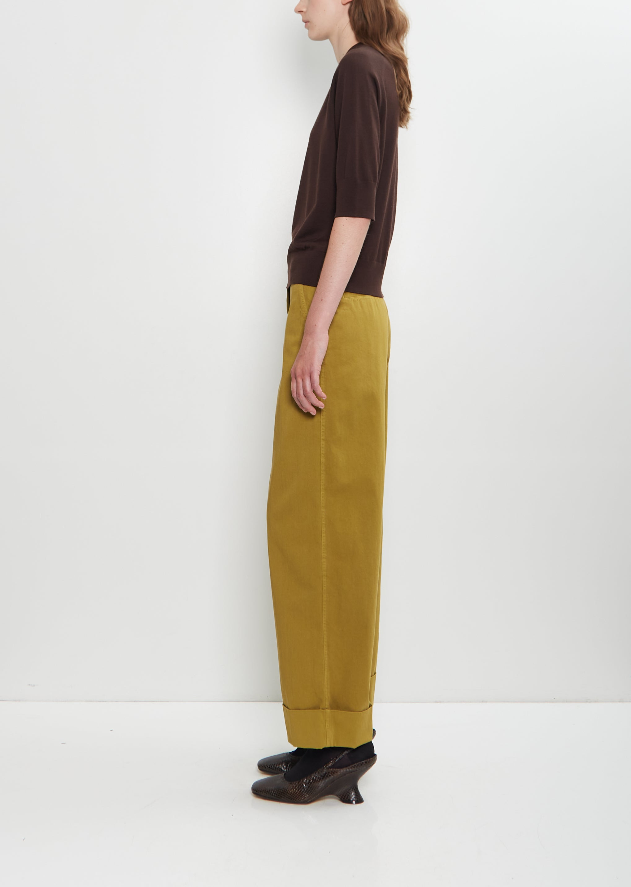 Tuan Merino Wool Sweater — Dark Brown - 2