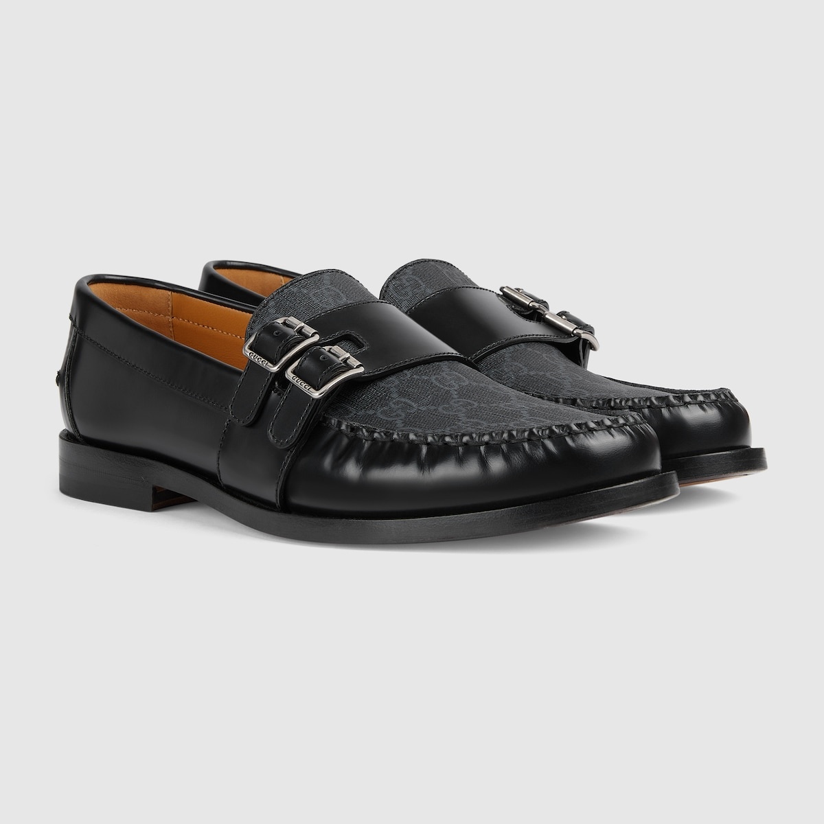 Men's buckle loafer with GG - 1