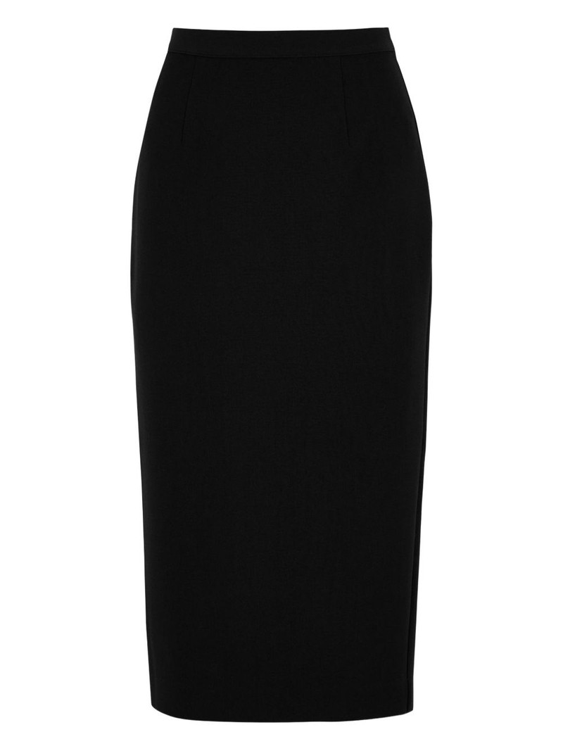 ROLAND MOURET crepe midi skirt outlook
