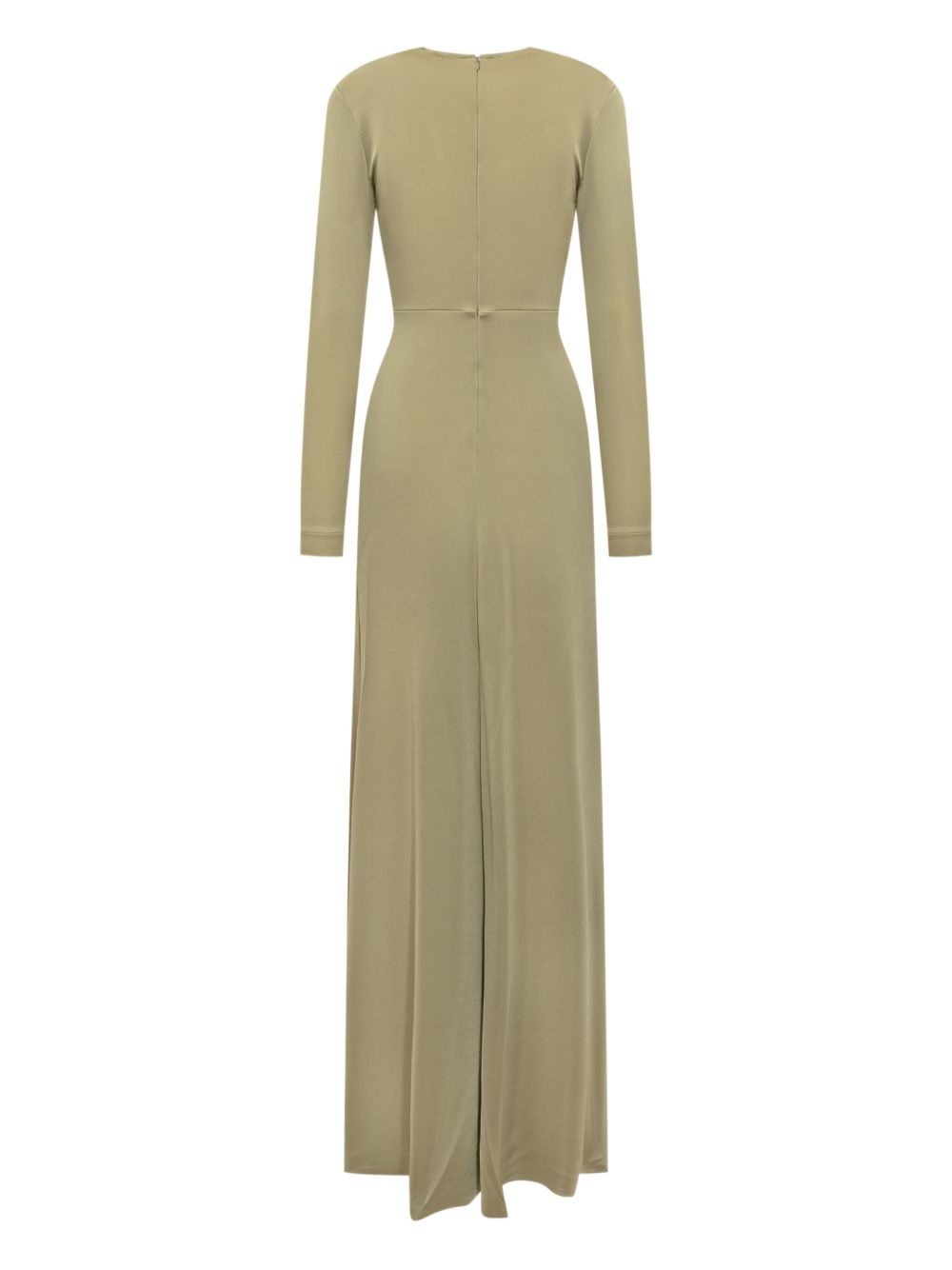 V-neck embellished gown - 2