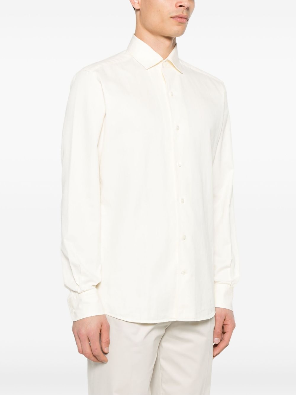 classic-collar shirt - 3