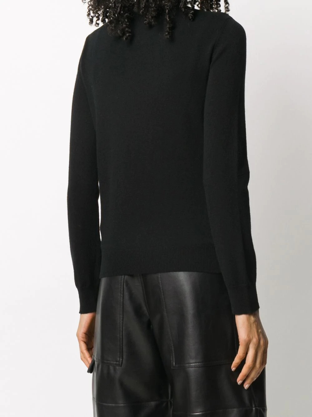 VLTN star-patch knitted jumper - 4