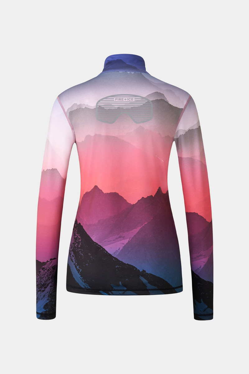 BOGNER Ilvy First Layer in Pink/Blue outlook