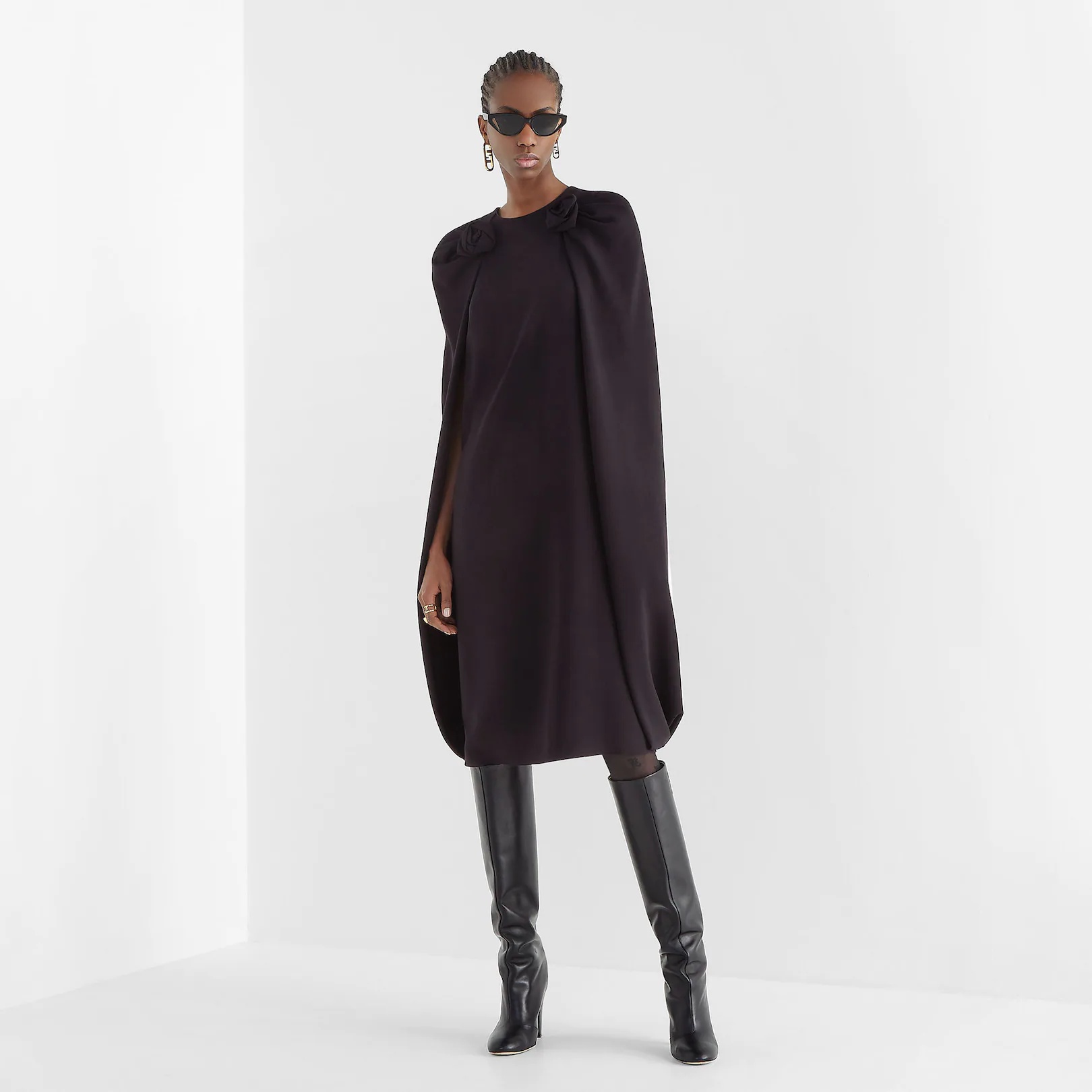 Black cady dress - 4