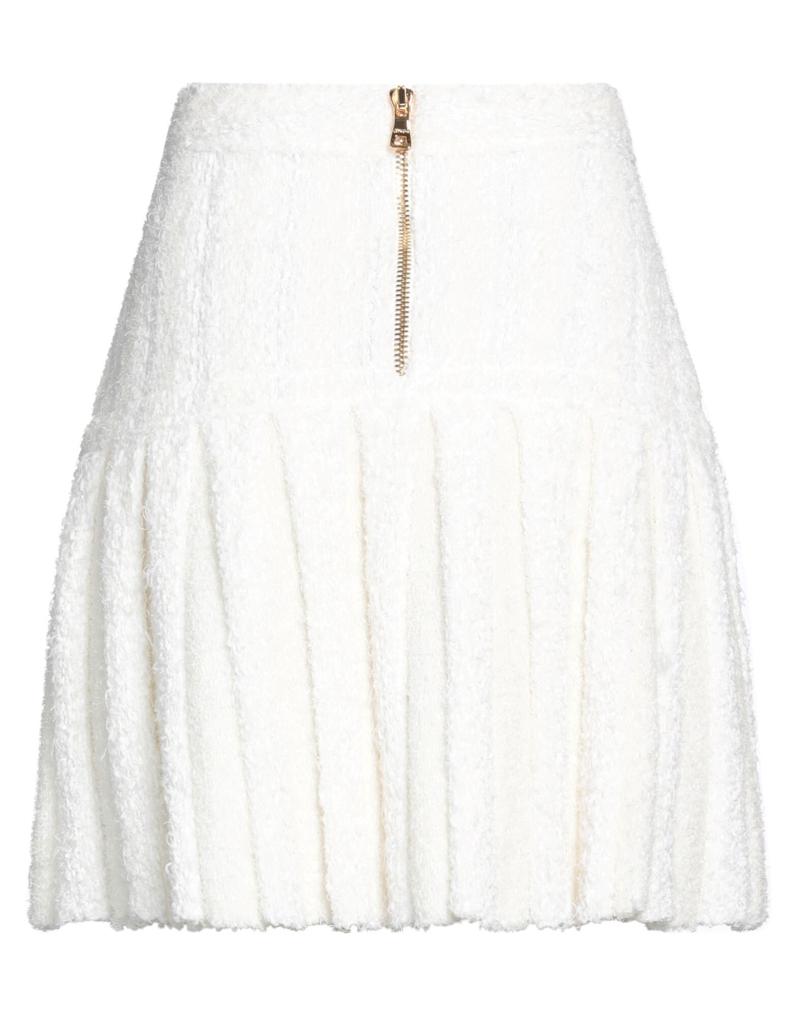 White Women's Mini Skirt - 2