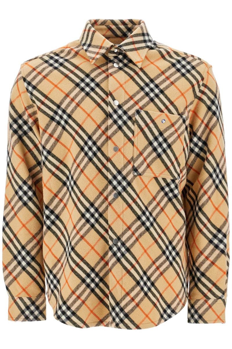 Burberry Ered Wool Overshirt - 1