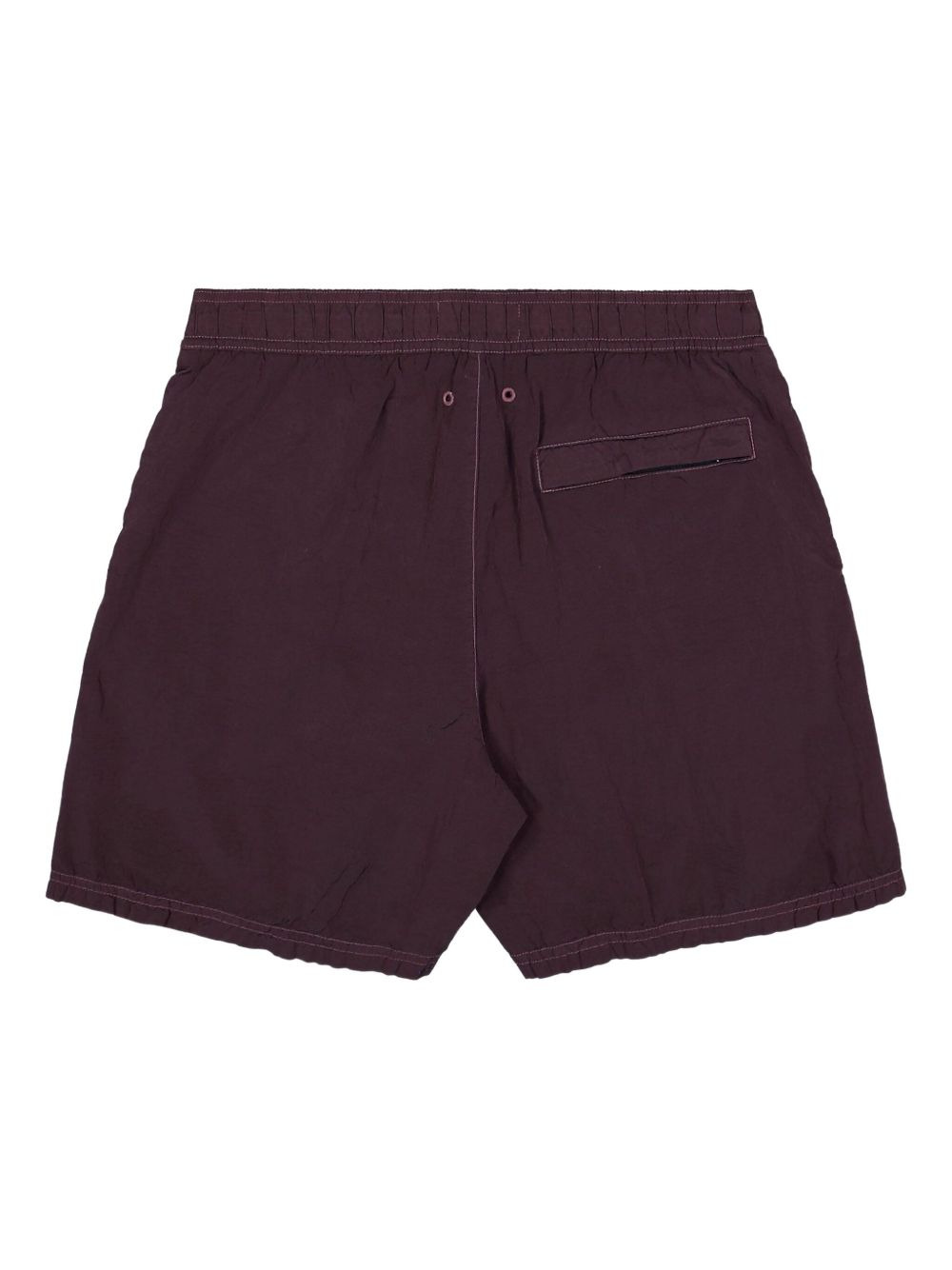 logo-patch swim shorts - 2