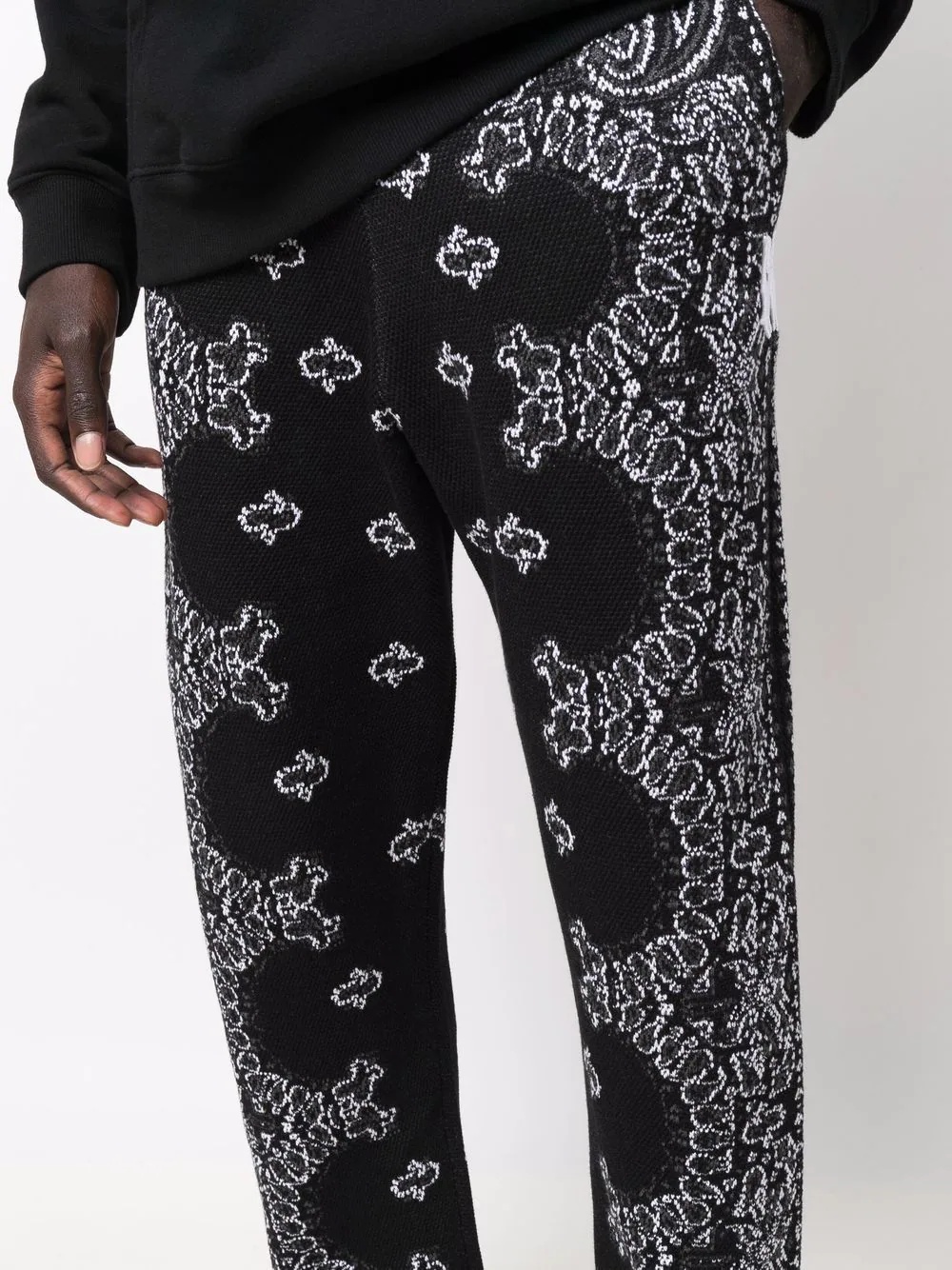 Bandana B-Ball jacquard track pants - 5