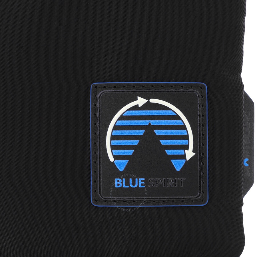 Montblanc Black Blue Nylon Spirit Small Pouch - 4