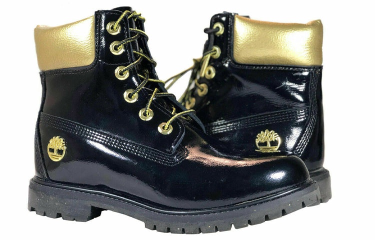 (WMNS) Timberland 6-Inch Limited Midnight Countdown Waterproof 'Black' A1U6H - 3