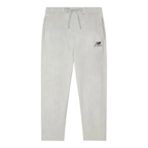 New Balance Logo Knit Sweatpants 'Grey' AMP23310-NTP - 1