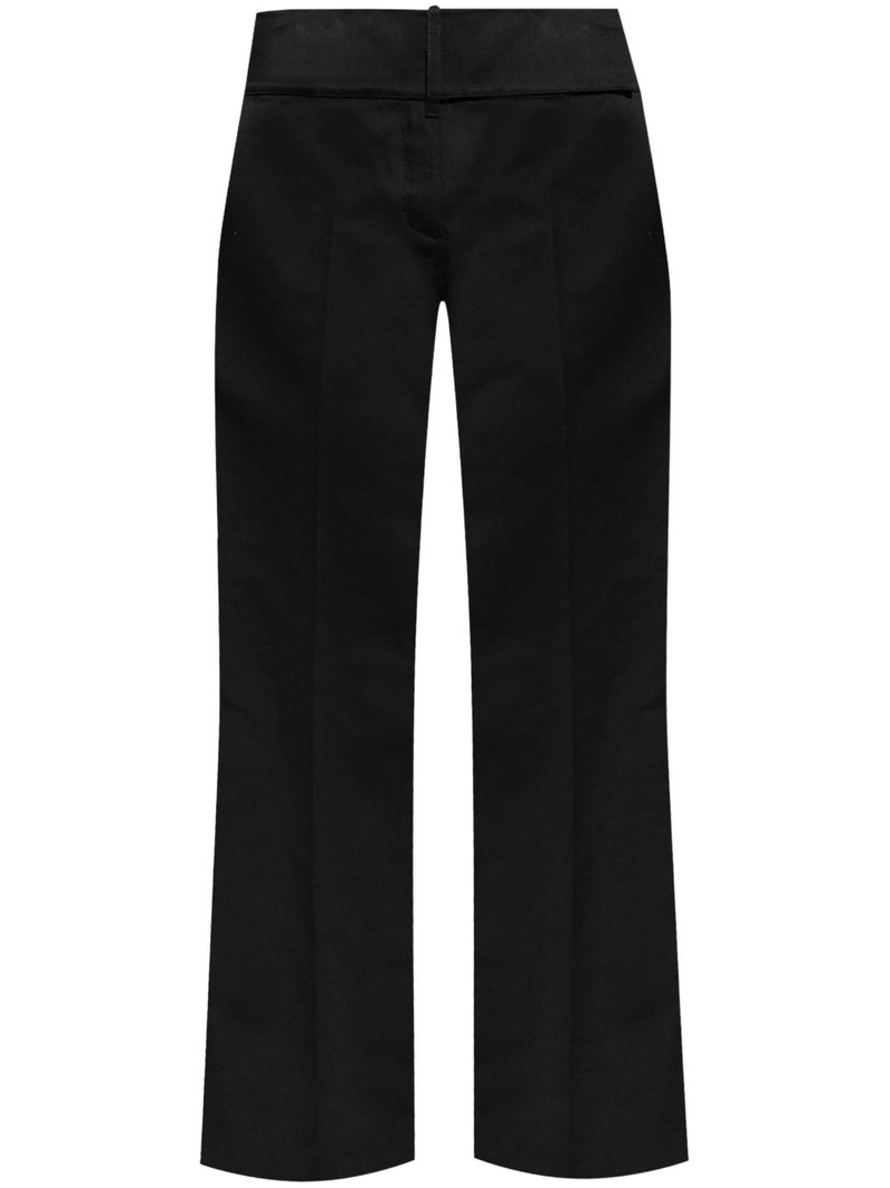 straight-leg trousers 1