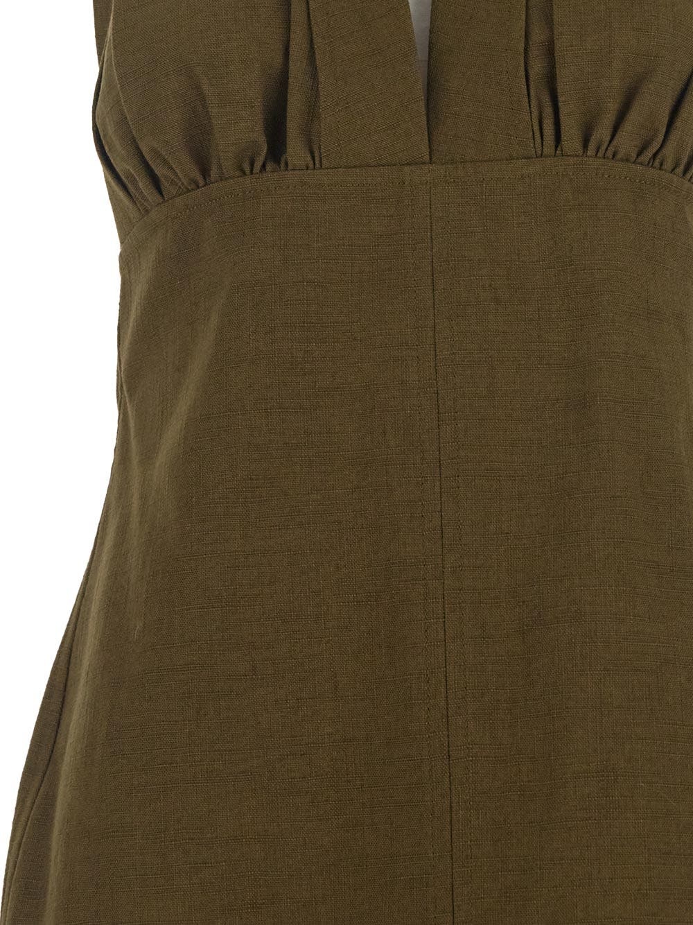 Textured Cotton Dress - 3