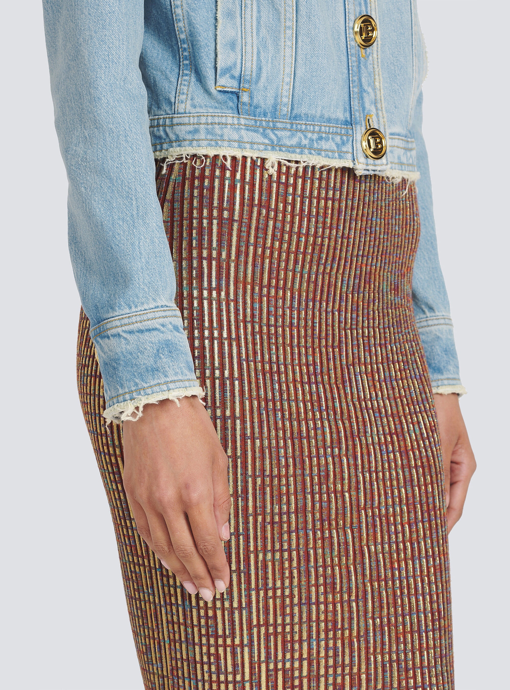 Vintage denim jacket - 8