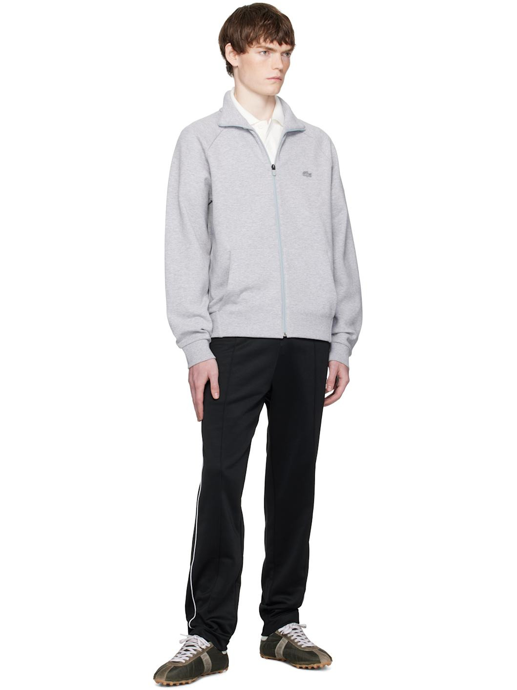 Black Paris Piqué Sweatpants - 4