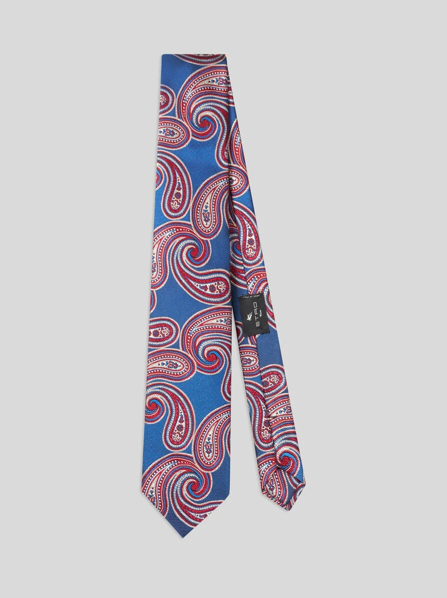 PAISLEY JACQUARD TIE - 1