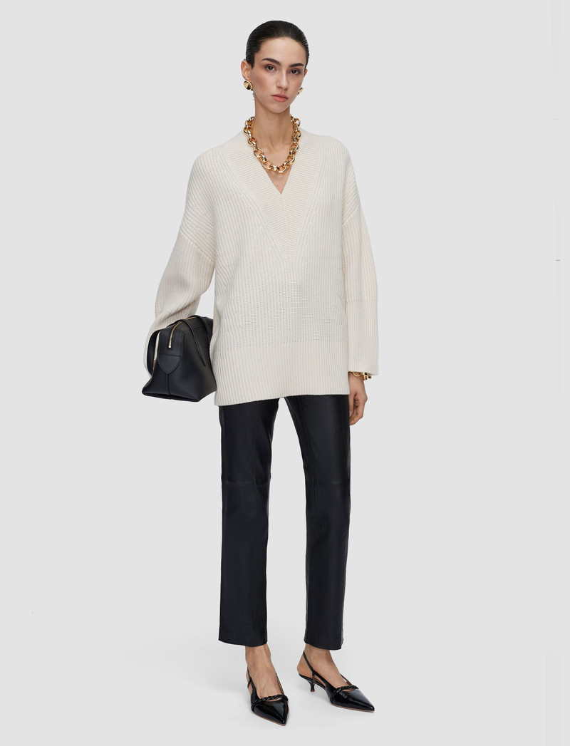JOSEPH Noel Fisherman Rib Cashmere Jumper outlook