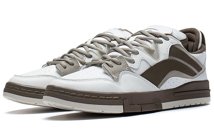 (WMNS) Li-Ning Wave Pro 'White Khaki' AECS060-2 - 3