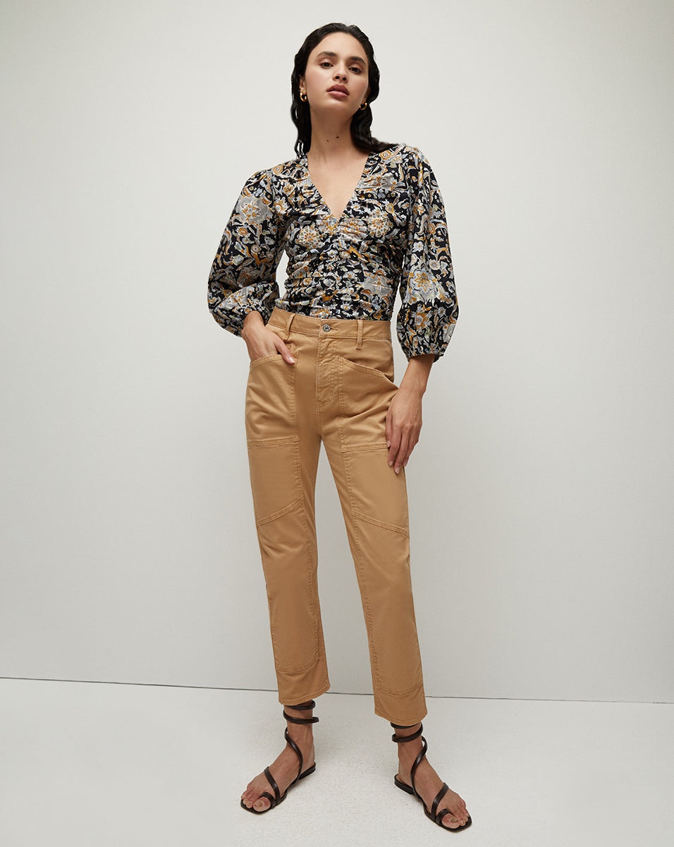 ARYA STRAIGHT-LEG PANT - 6