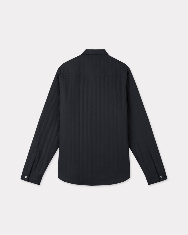 KENZO 'Boke Flower 2.0' genderless padded overshirt in cotton poplin outlook