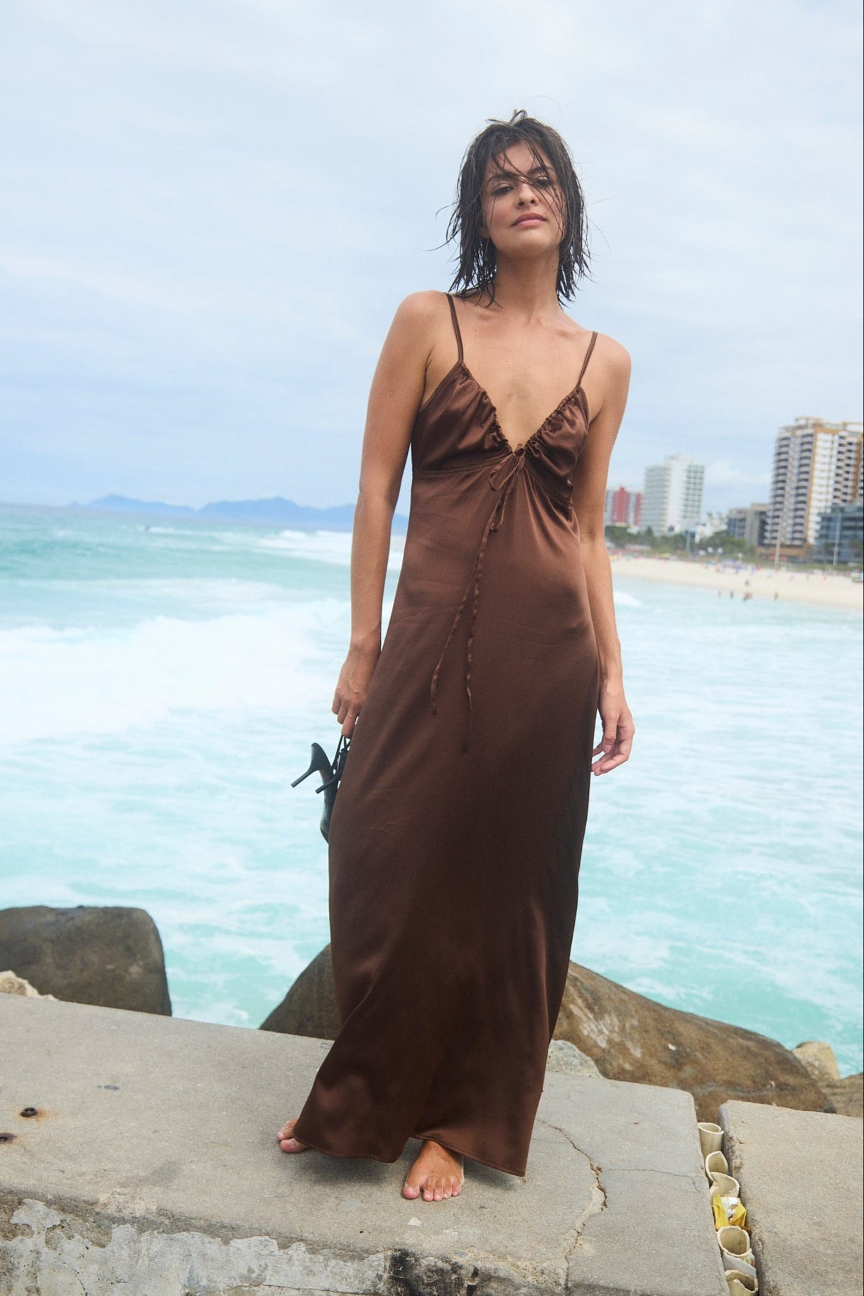 AMERICANO SILK IBIZA DRESS - 6
