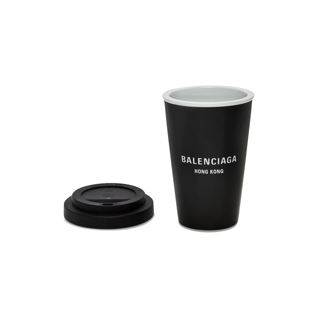 Cities Hong Kong Coffee Cup in Black - 3