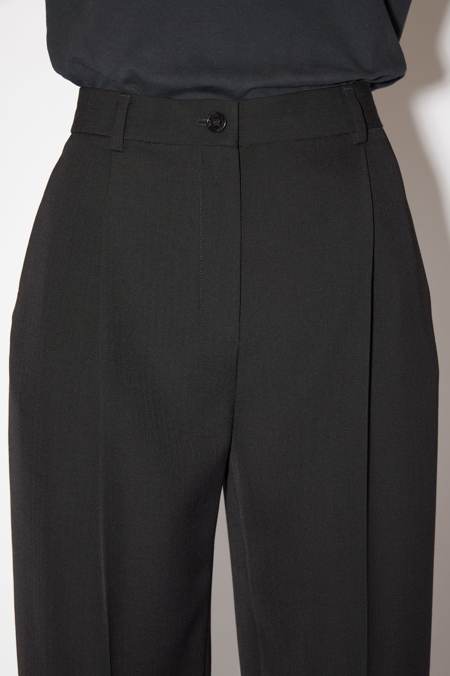 Pleated trousers - Black - 6