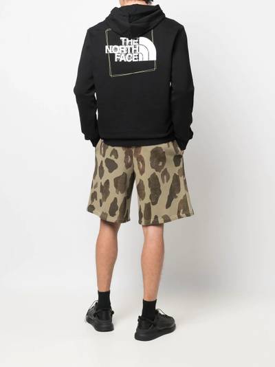 The North Face logo print hoodie outlook