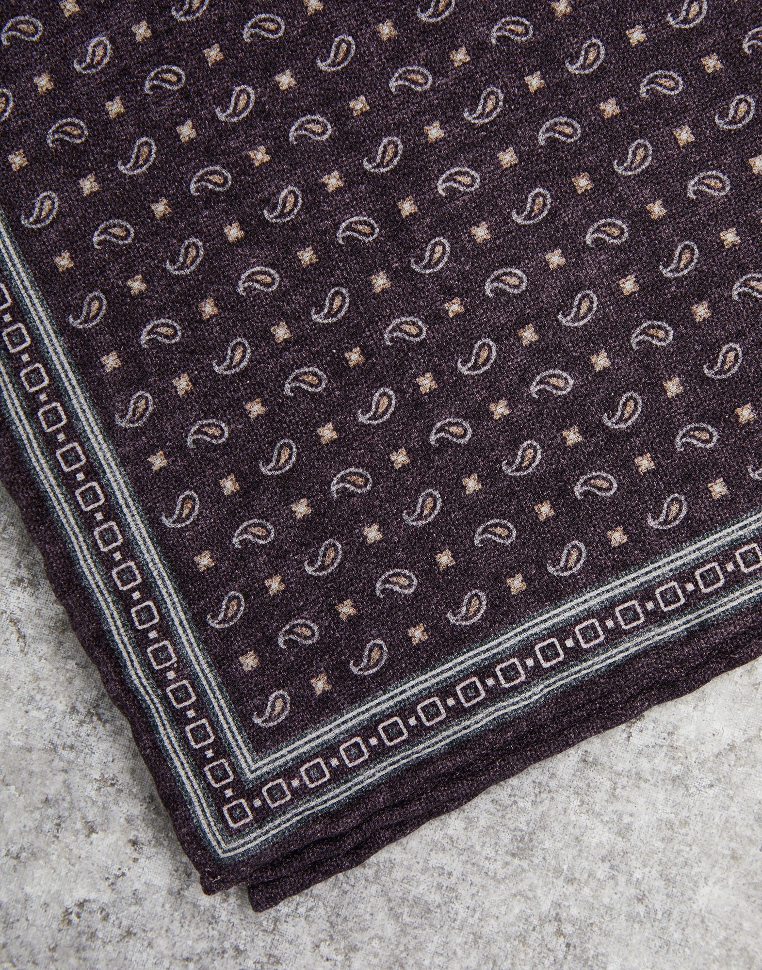 Double face silk pocket square - 2