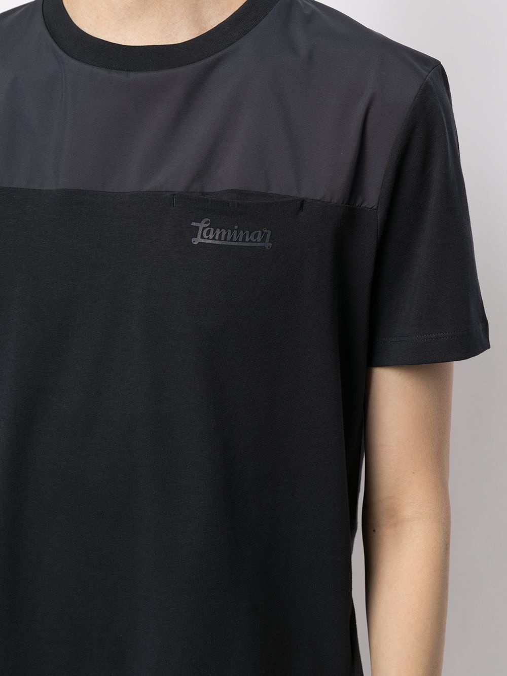 Laminar panelled T-shirt - 5