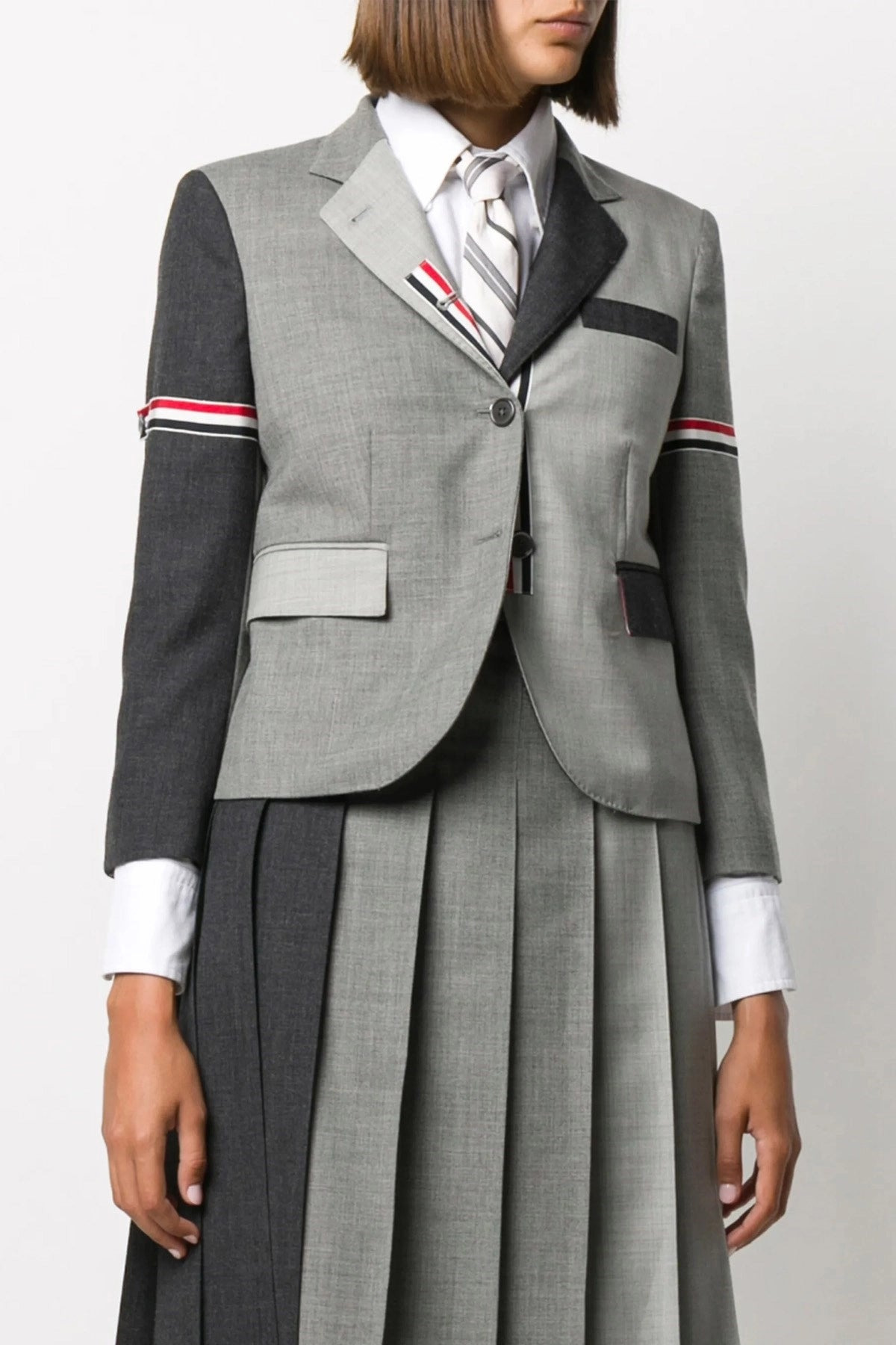 Thom Browne Women 'Fun-Mix' Blazer - 2