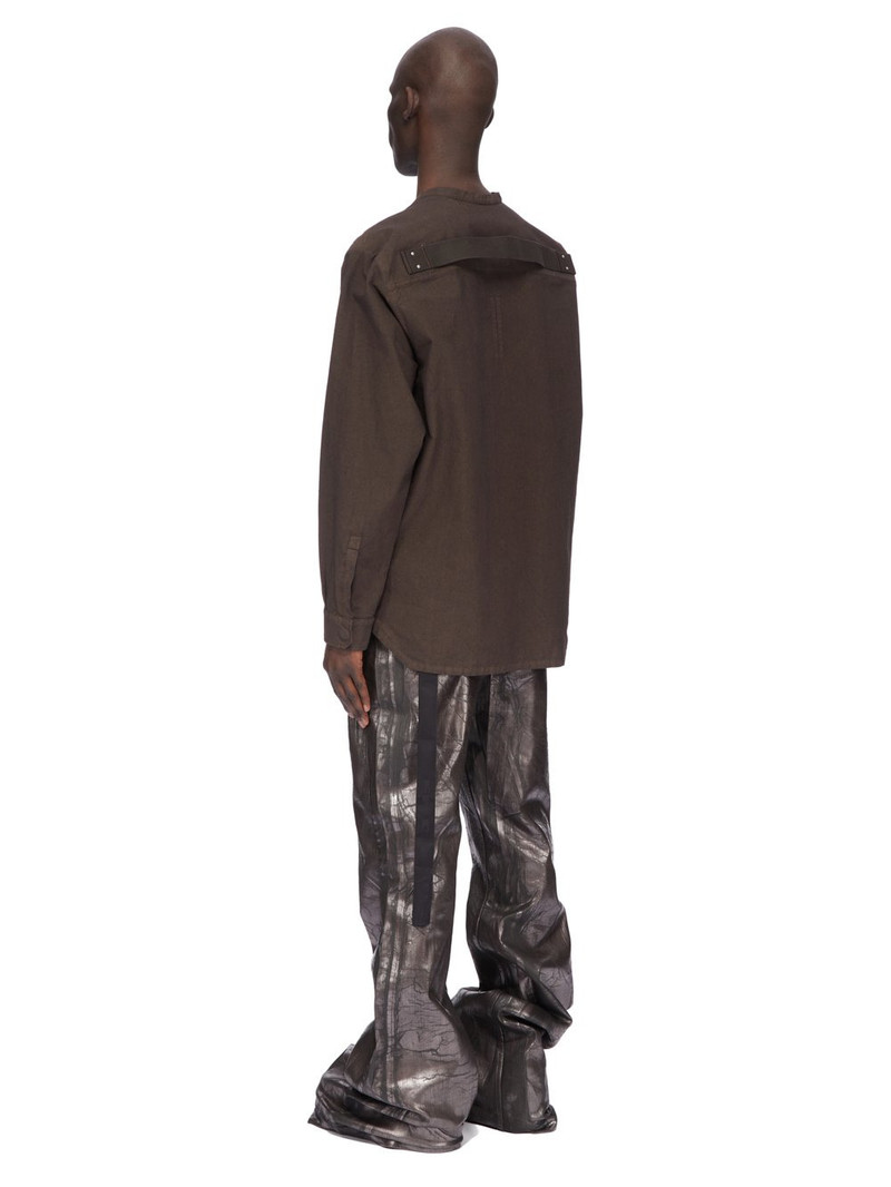 button-fastening cotton shirt 6