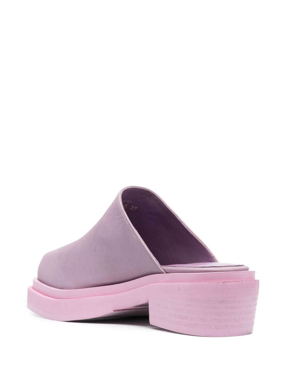 Zoe 55mm leather mules - 3