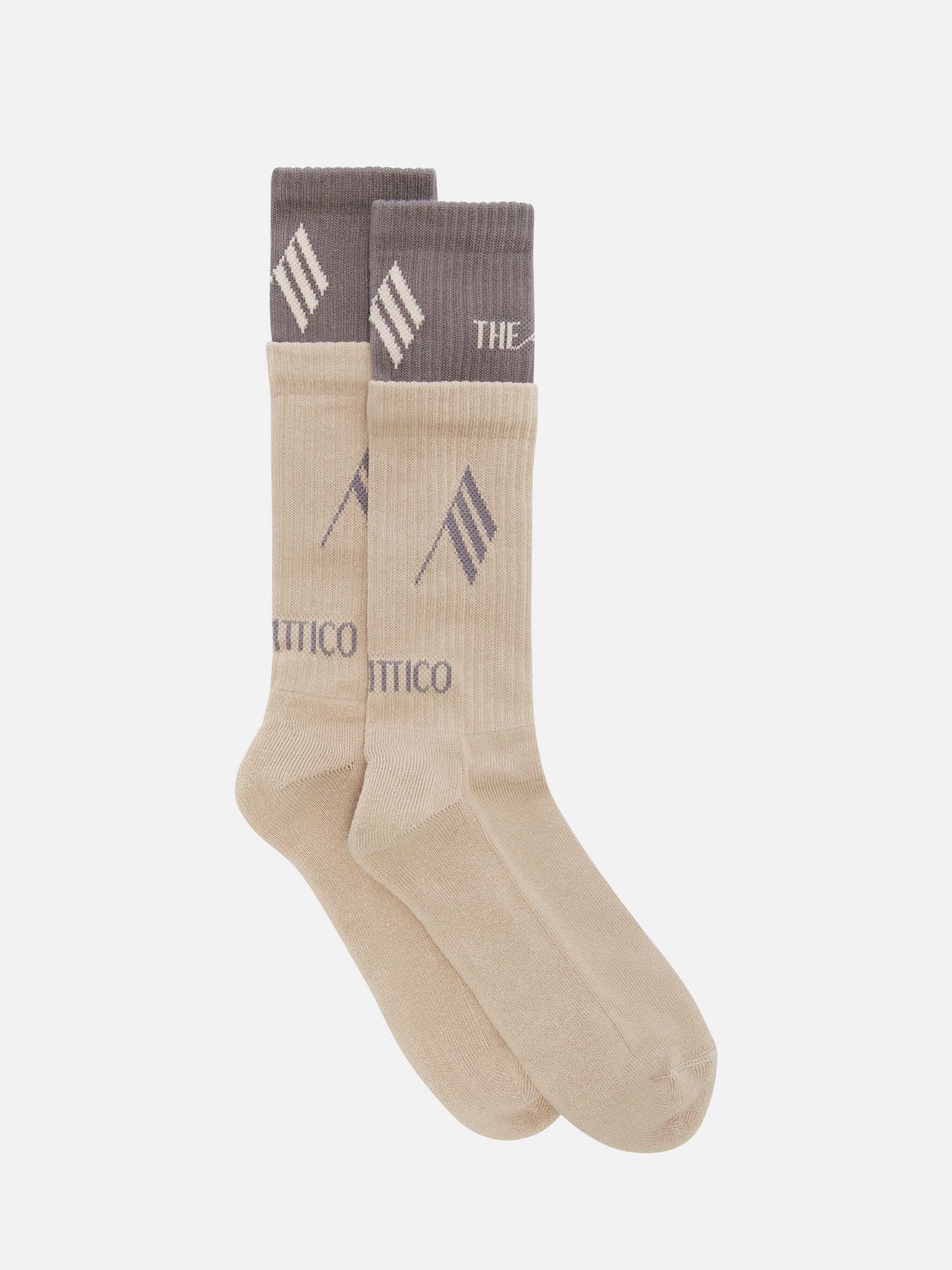 TAUPE SOCKS - 1