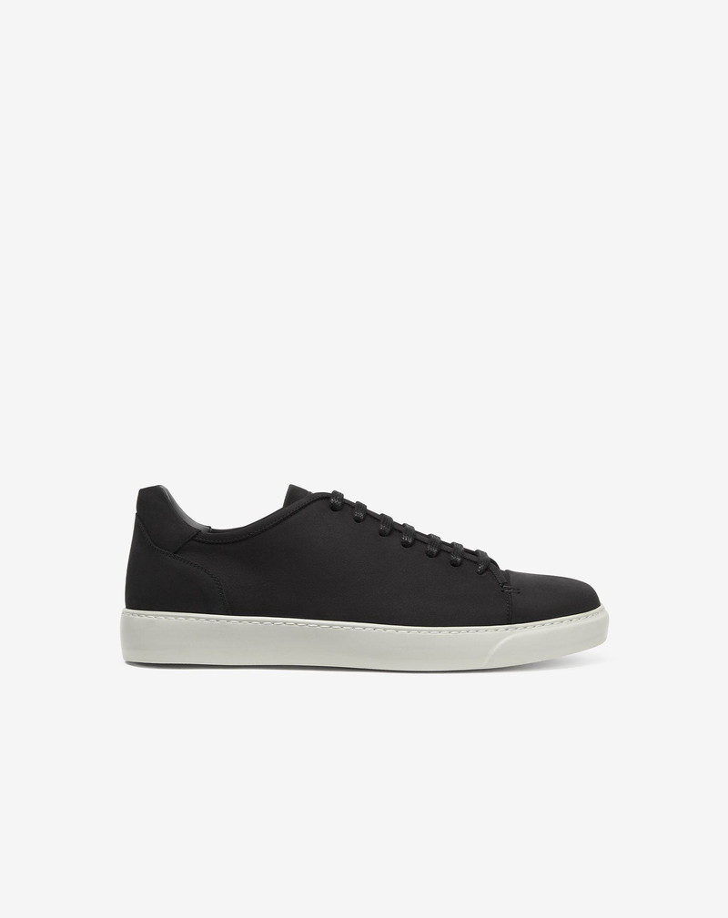 Black nabuk sneakers 1