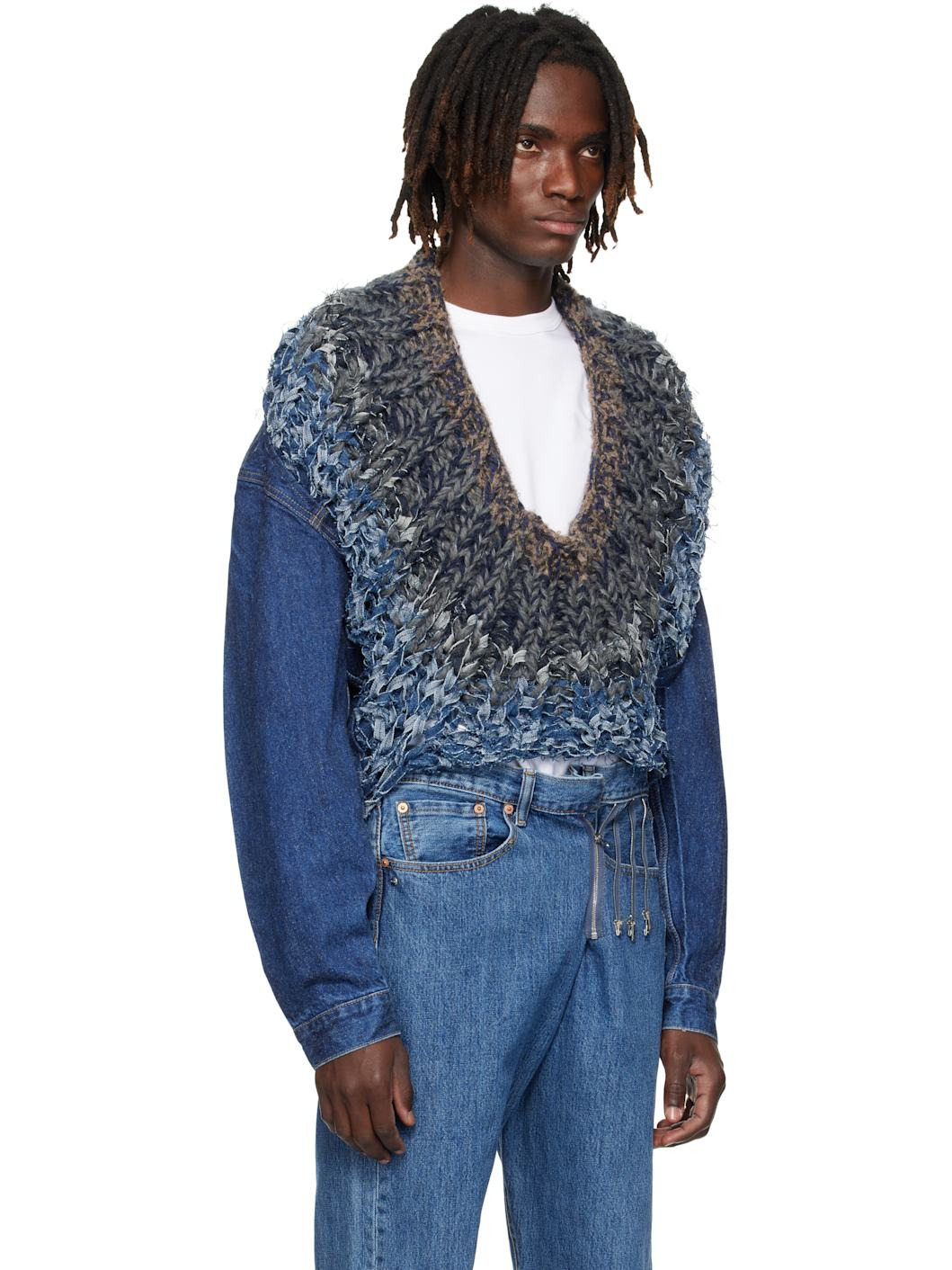 Navy Nº65 Jeanscirclejacket Denim Jacket - 2
