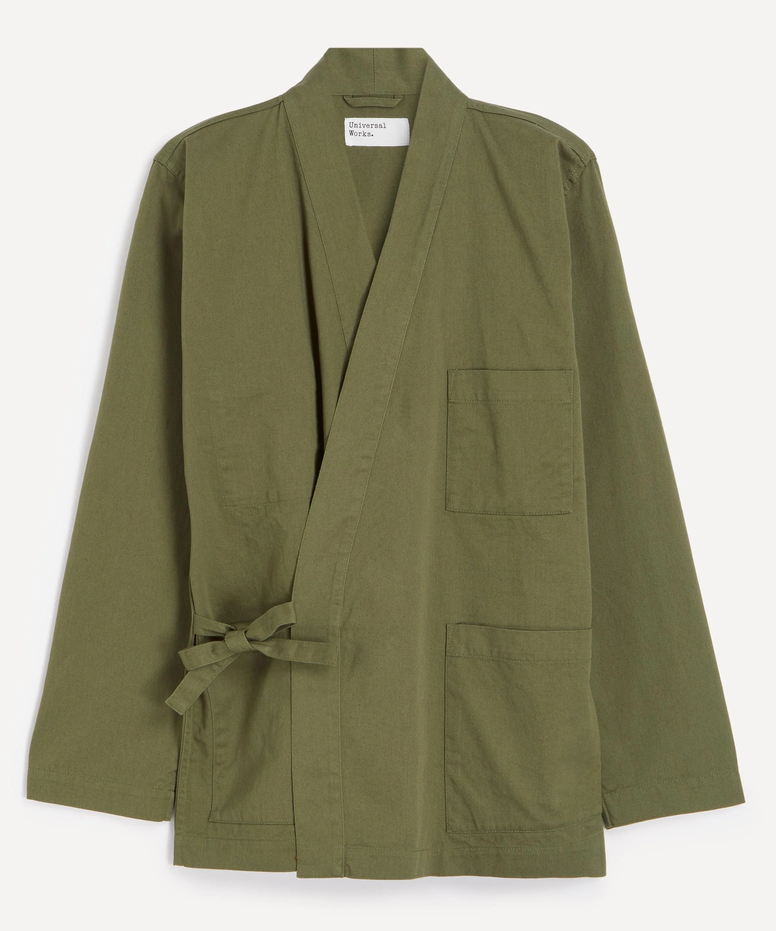 Light Olive Twill Kyoto Work Jacket - 1