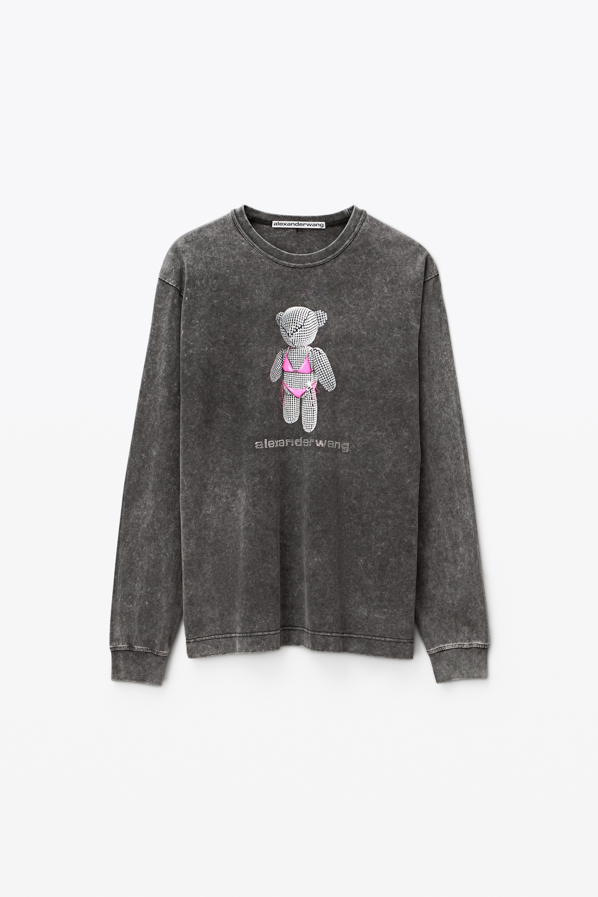 TEDDY BEAR GRAPHIC TEE IN COMPACT JERSEY - 1