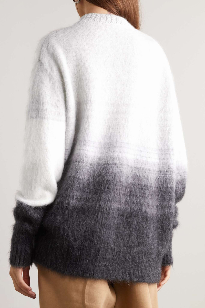 Mohair-blend intarsia sweater 4