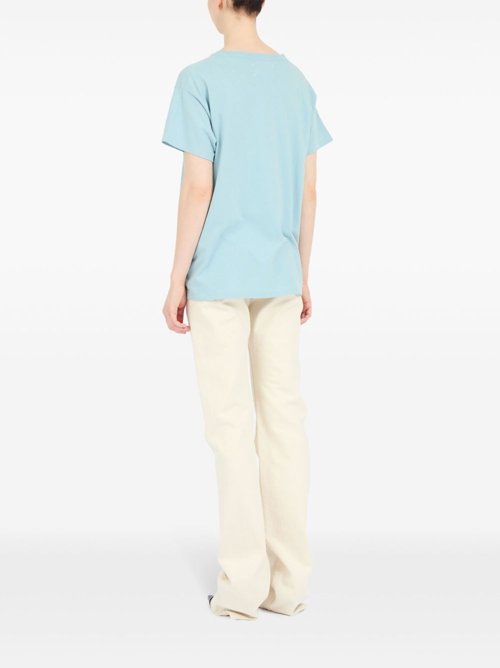 logo-print cotton T-shirt - 6