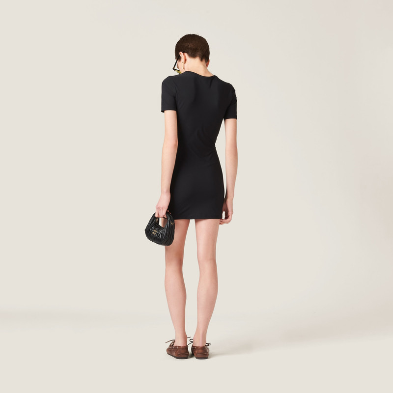 Stretch jersey minidress 3
