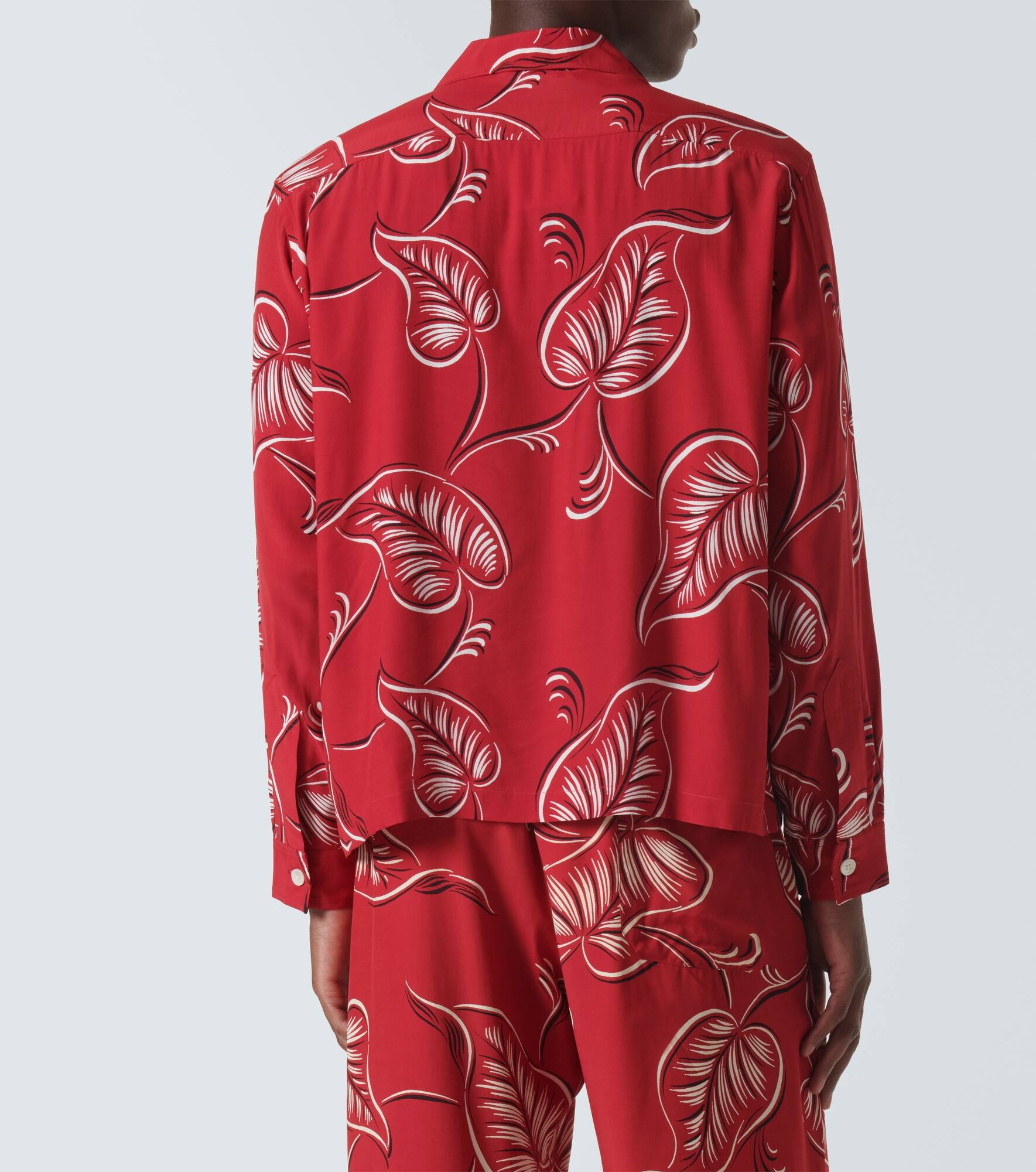 Creeping Begonia printed shirt - 4