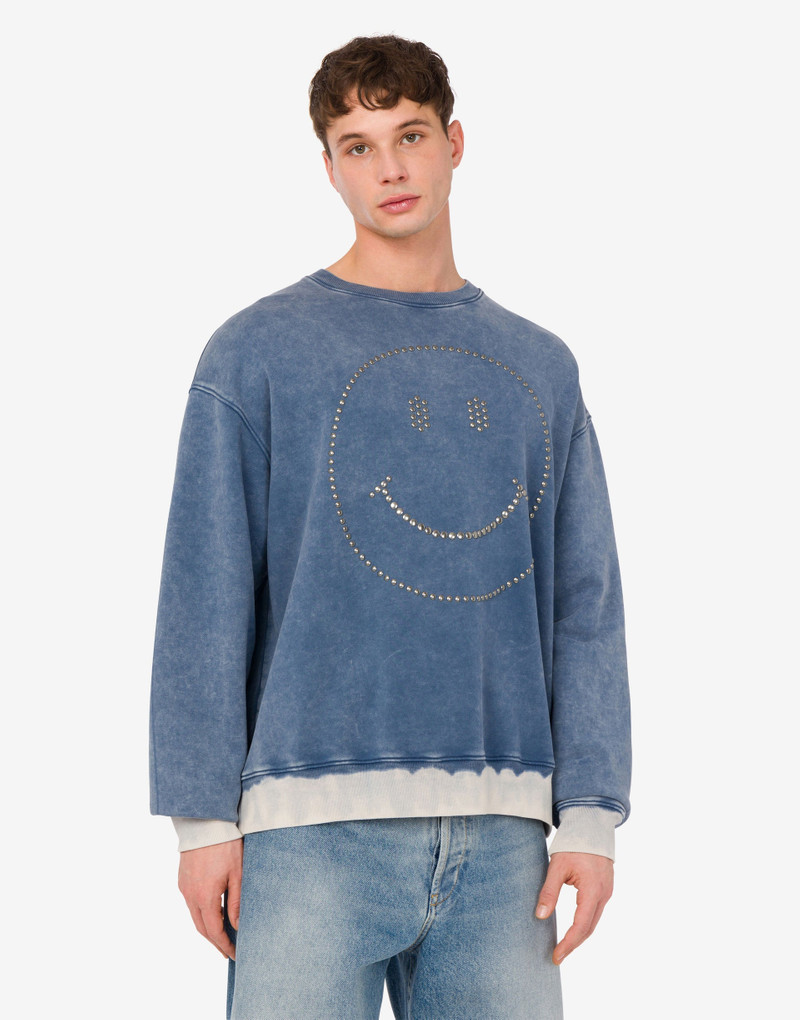 Moschino ORGANIC COTTON SWEATSHIRT SMILEY® outlook